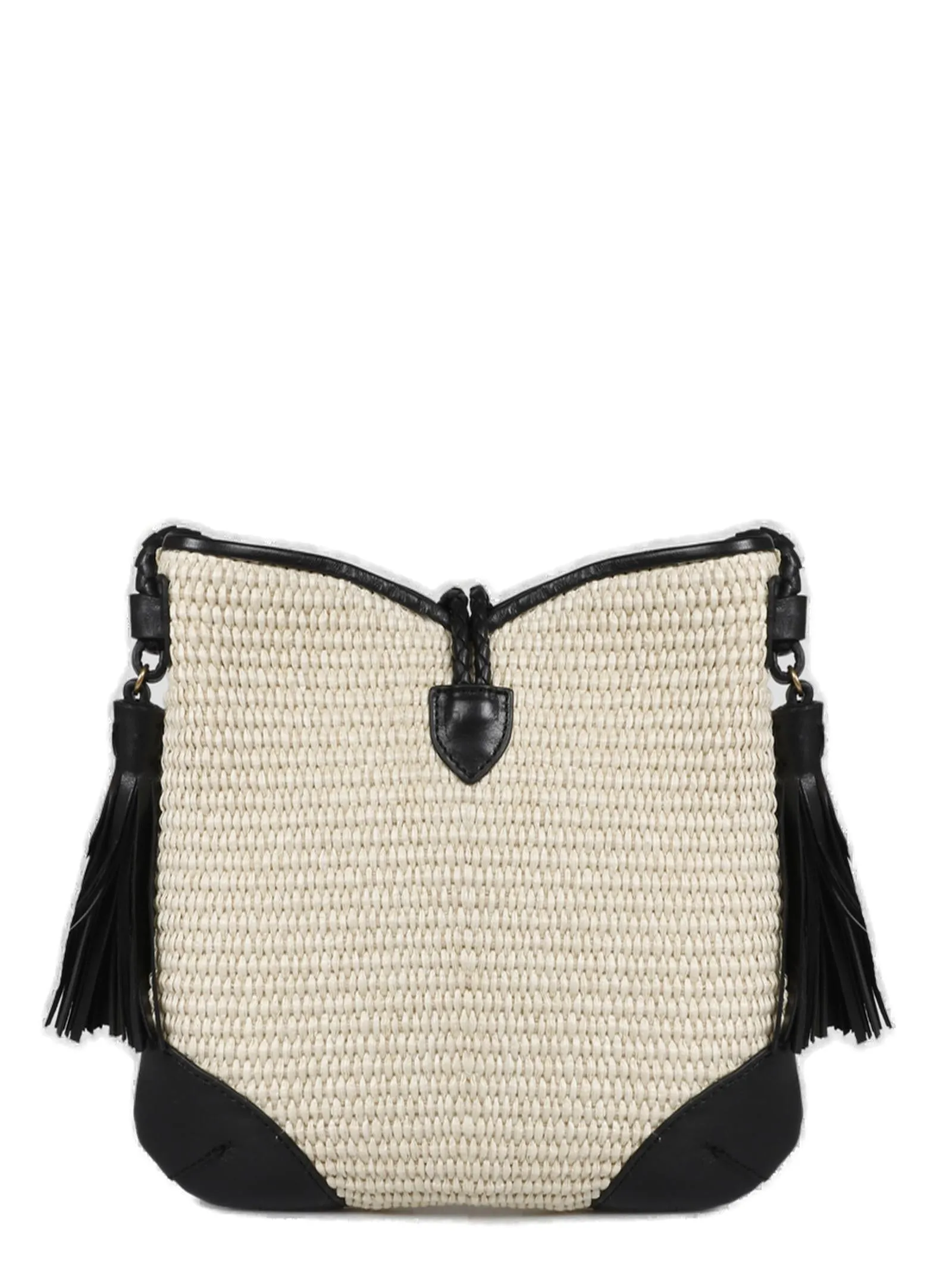 Isabel Marant Interwoven Drawstring Satchel Bag