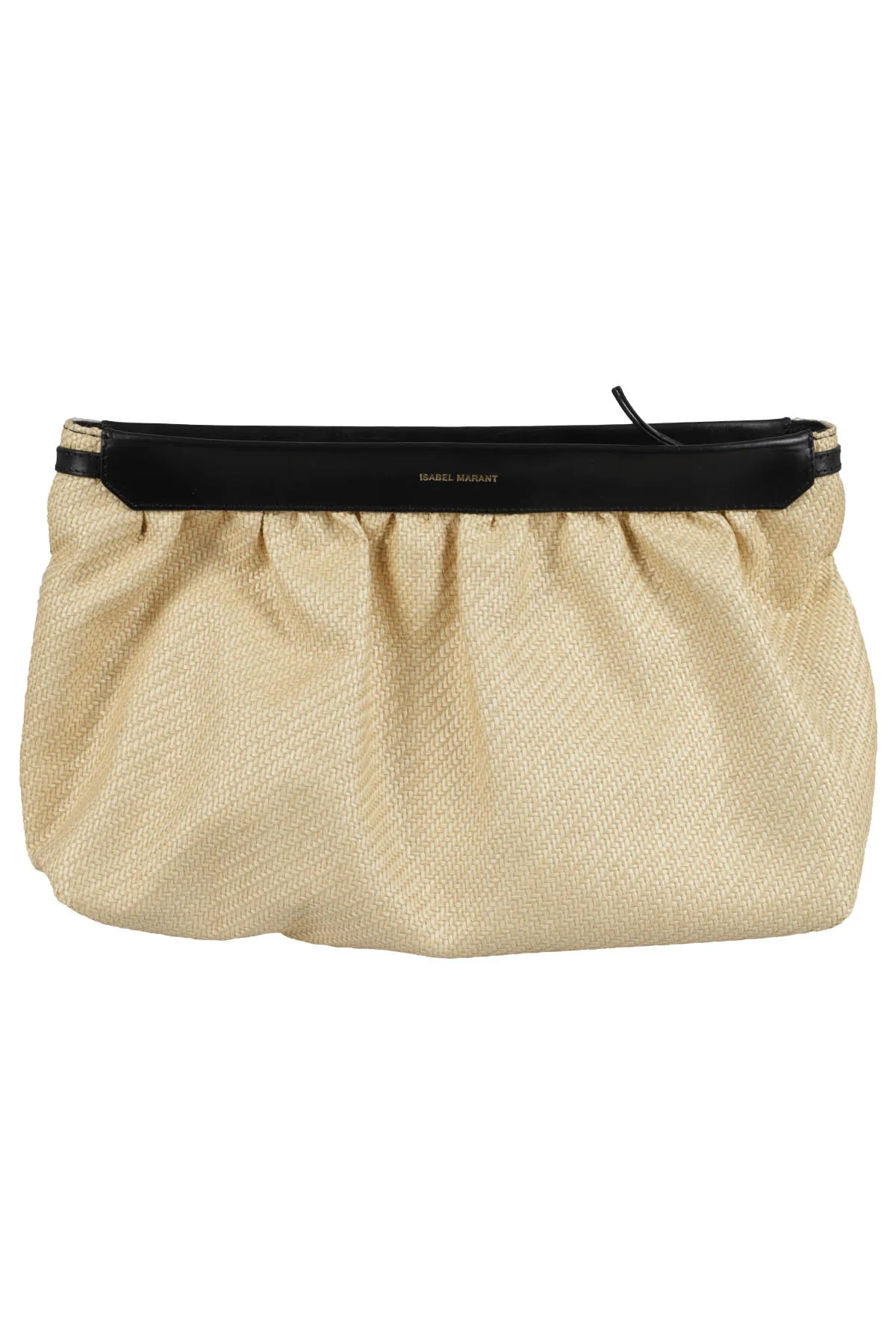 Isabel Marant Luz Ruched Zipped Clutch Bag