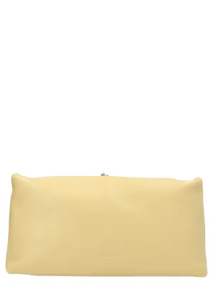Jil Sander Logo Debossed Clutch Bag