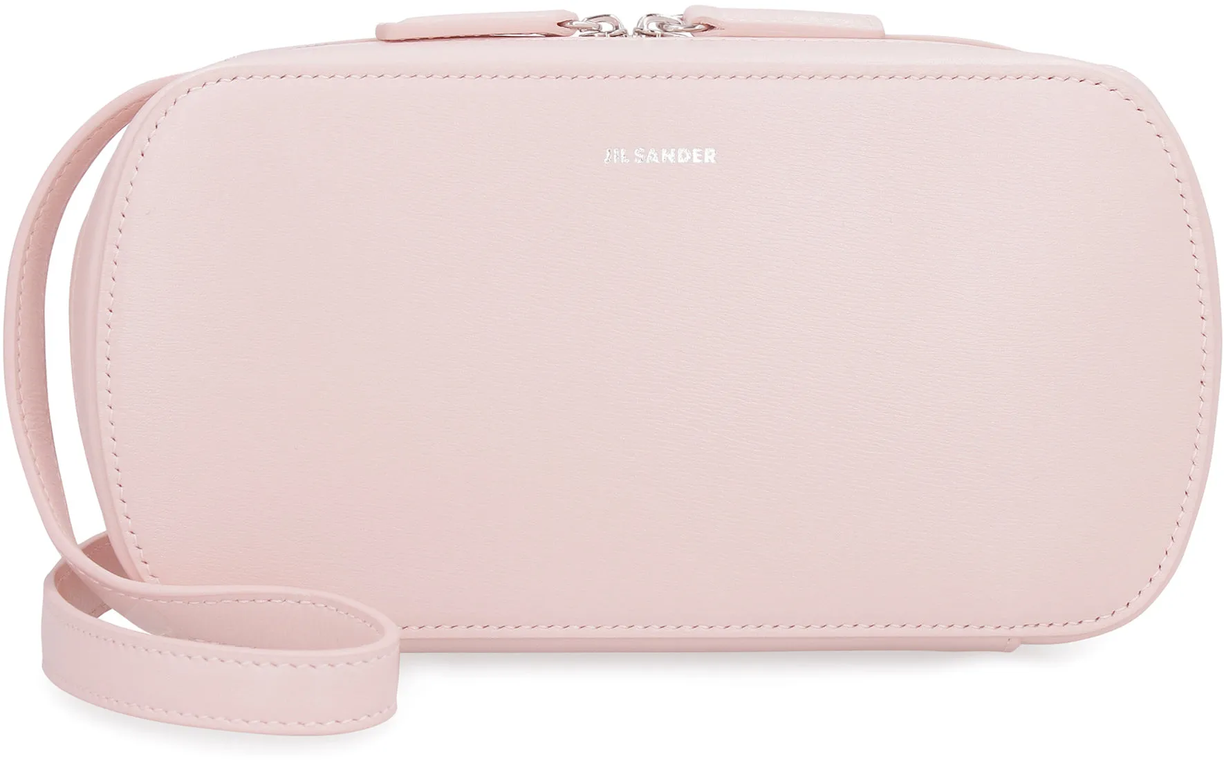 Jil Sander Small Logo Print Crossbody Bag