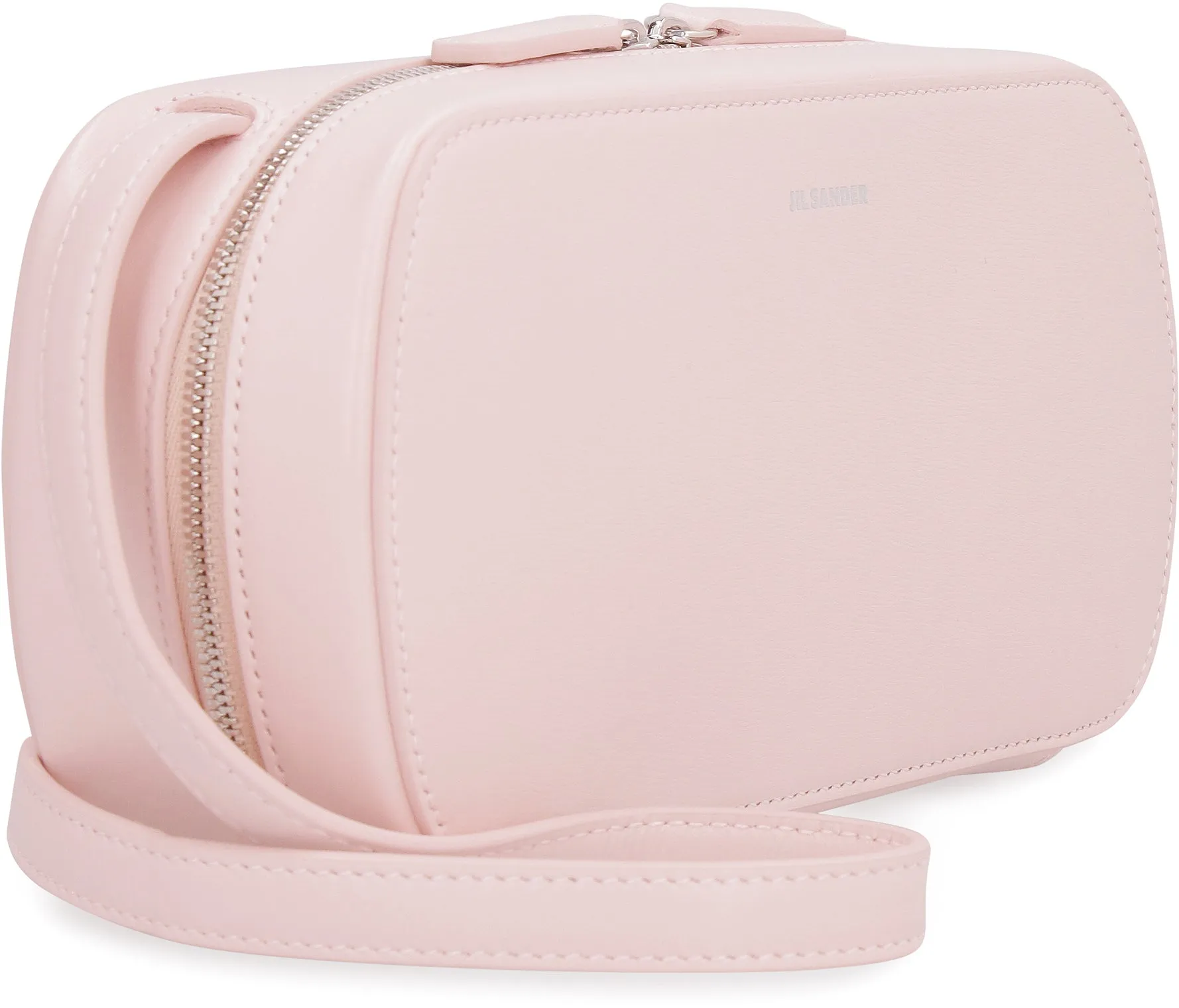 Jil Sander Small Logo Print Crossbody Bag
