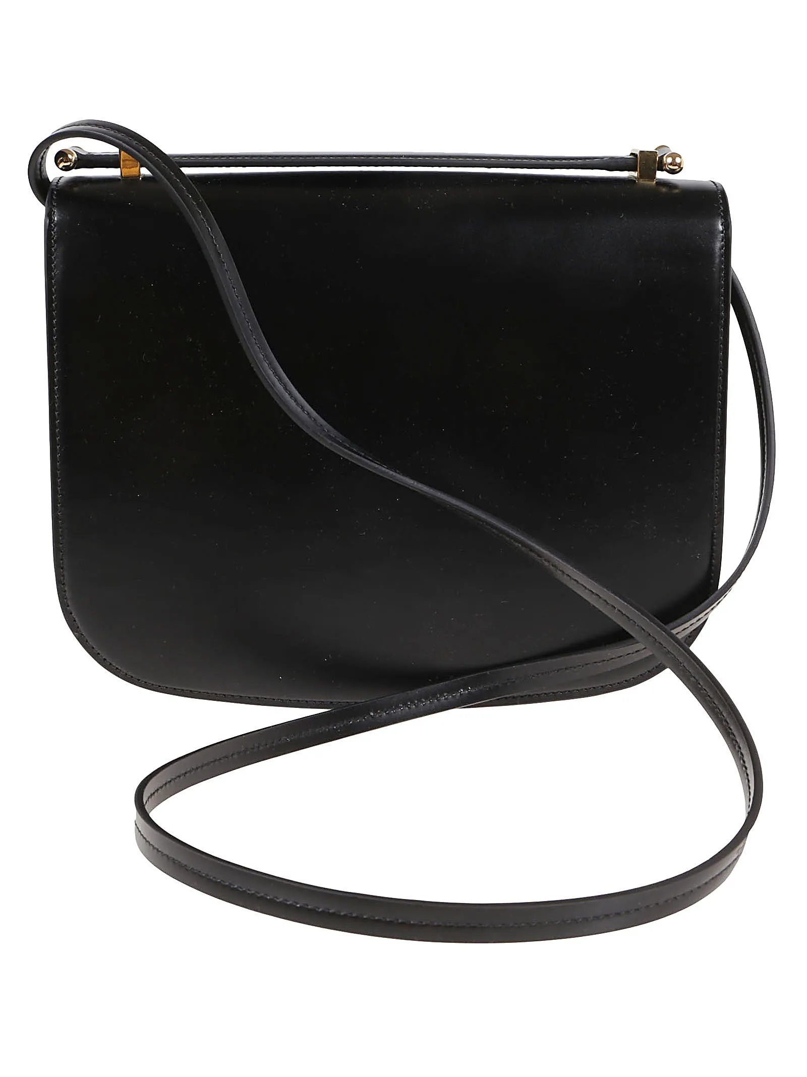 Jil Sander Taos Small Logo Print Shoulder Bag
