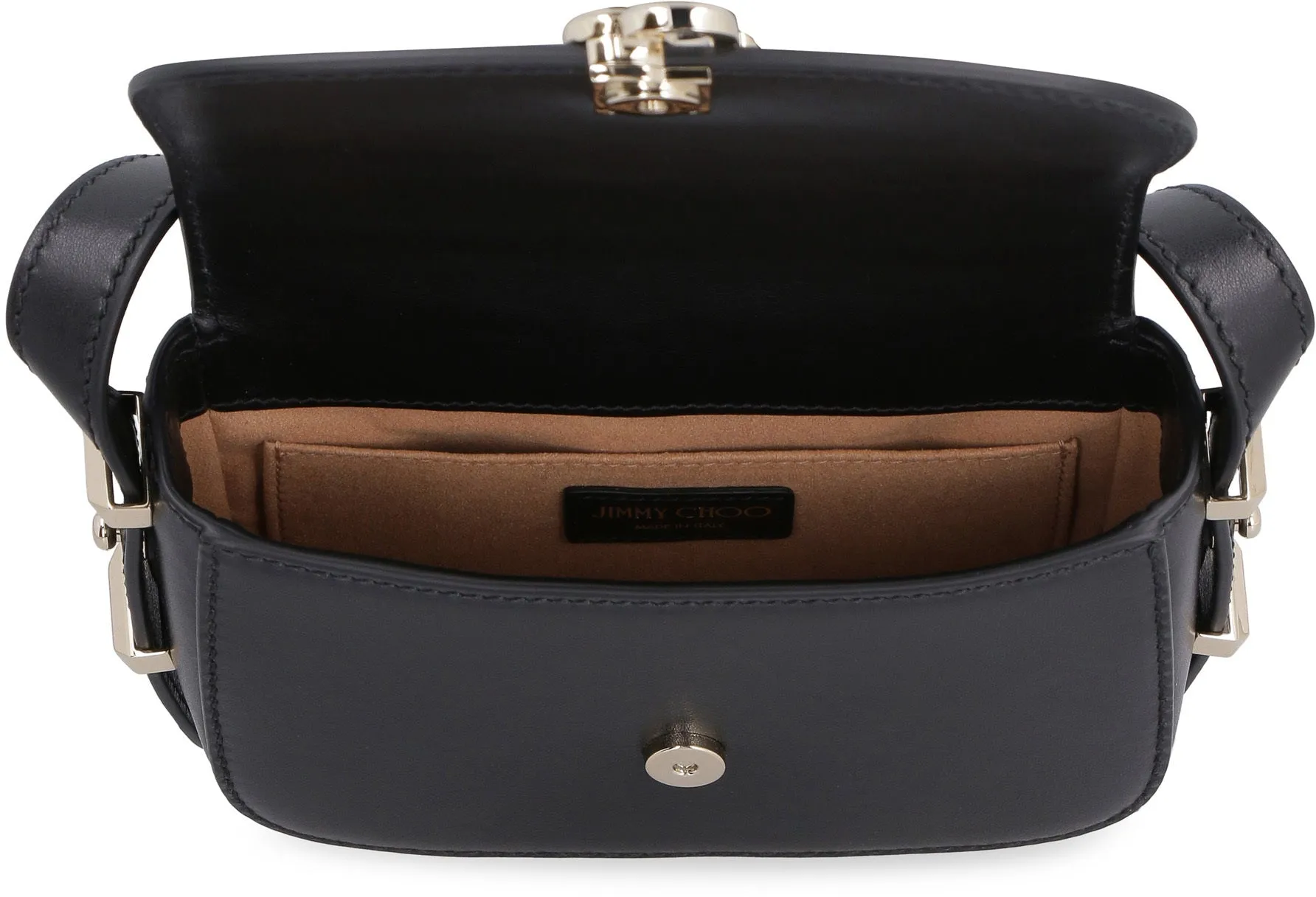 Jimmy Choo Logo Plaque Small Varenne Satchel Bag
