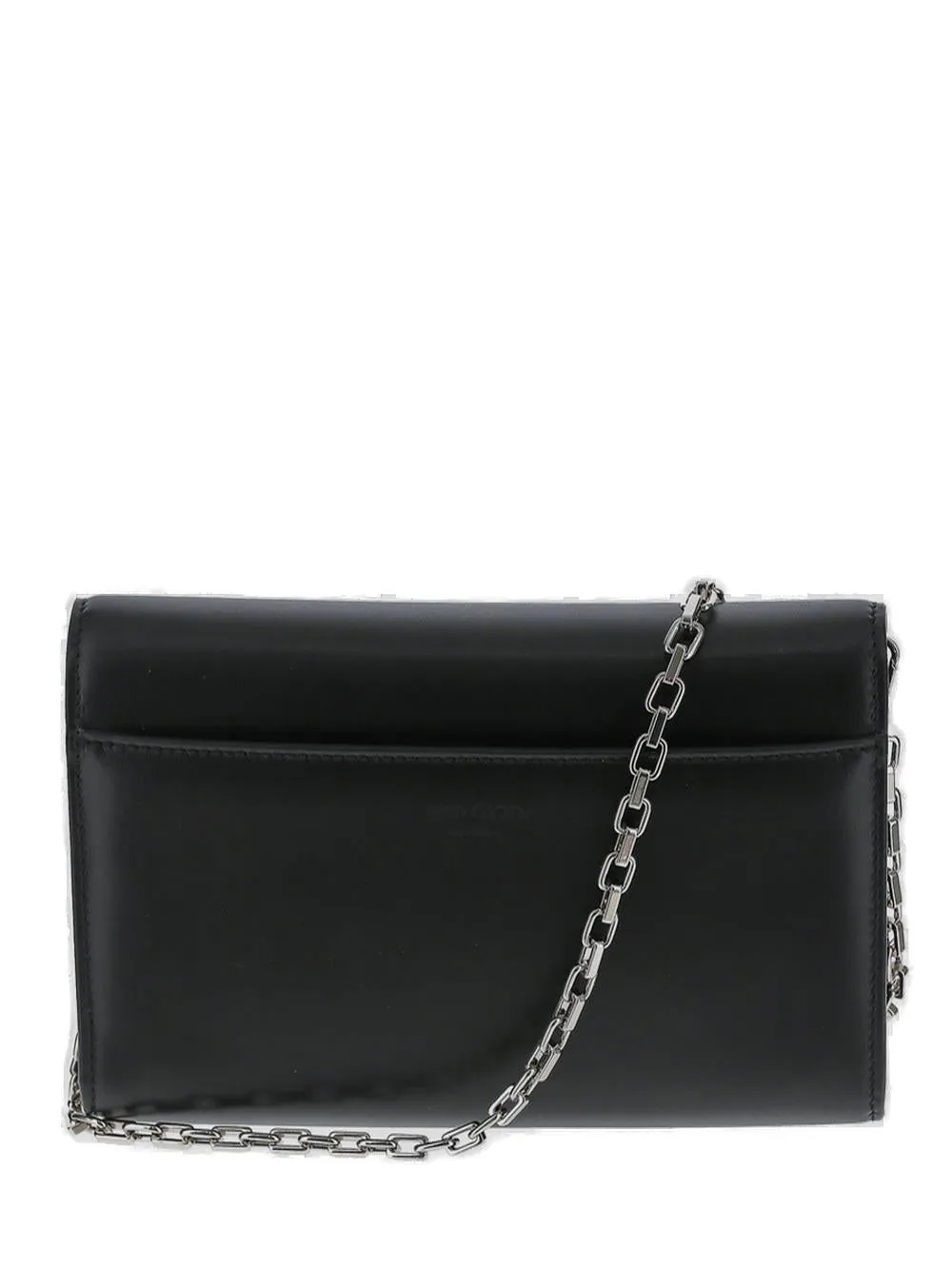 Jimmy Choo Varenne Embellished Foldover Top Clutch Bag