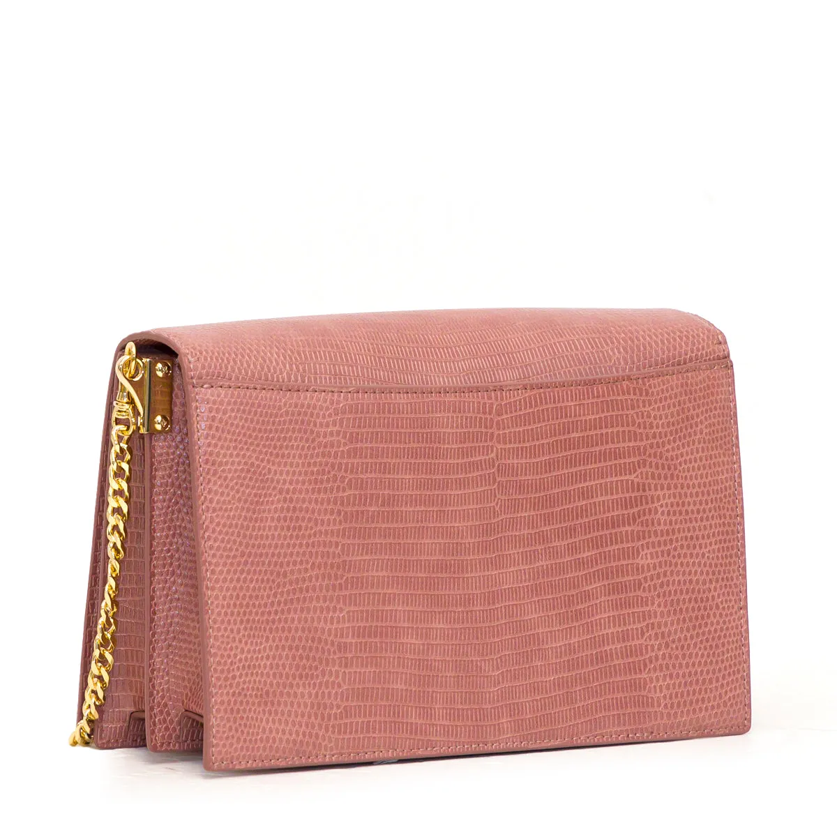 Just Cavalli Embossed Logo Plaque Crossbody Bag