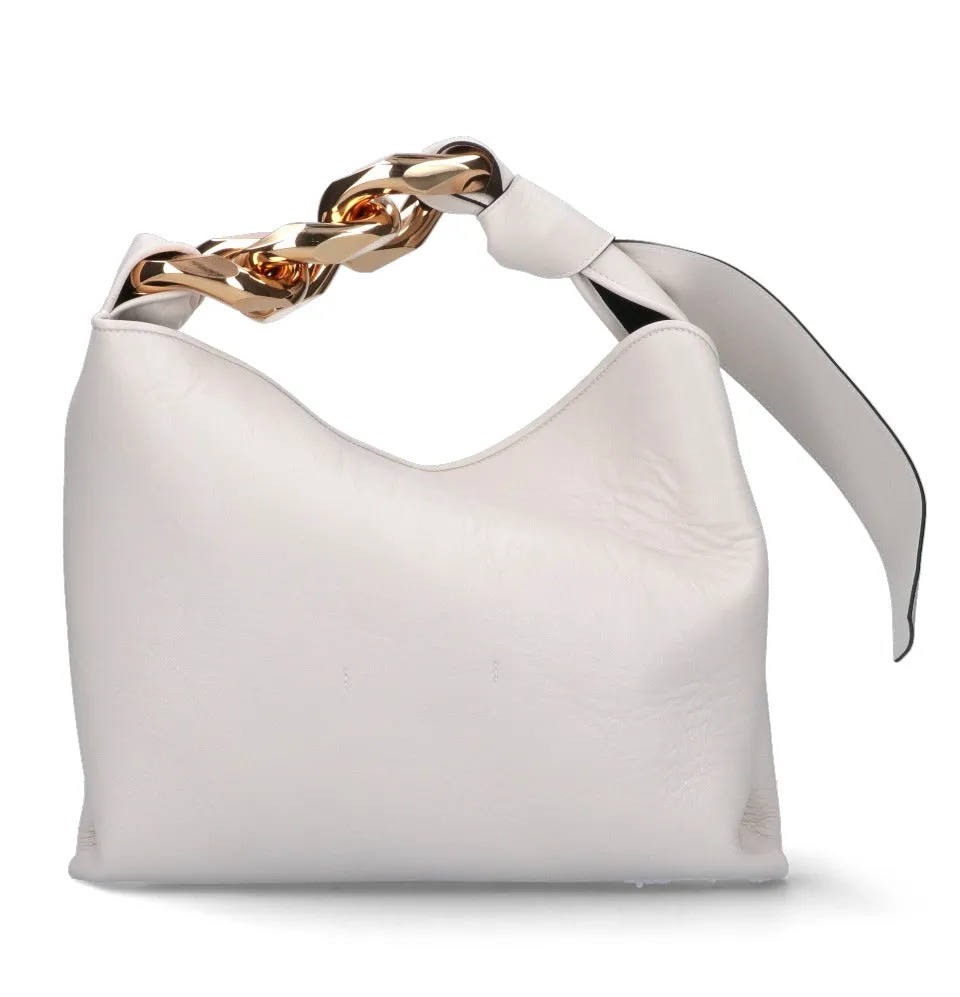 JW Anderson Chain Link Detailed Small Hobo Bag