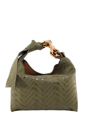 JW Anderson Chain-Link Top Handle Shoulder Bag