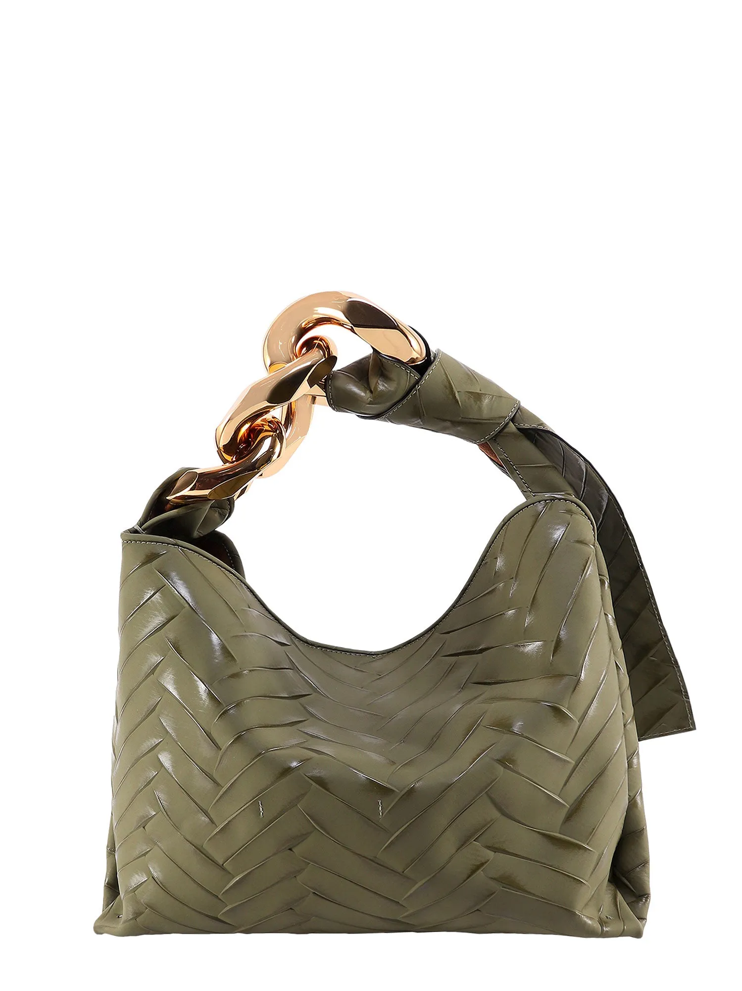 JW Anderson Chain-Link Top Handle Shoulder Bag