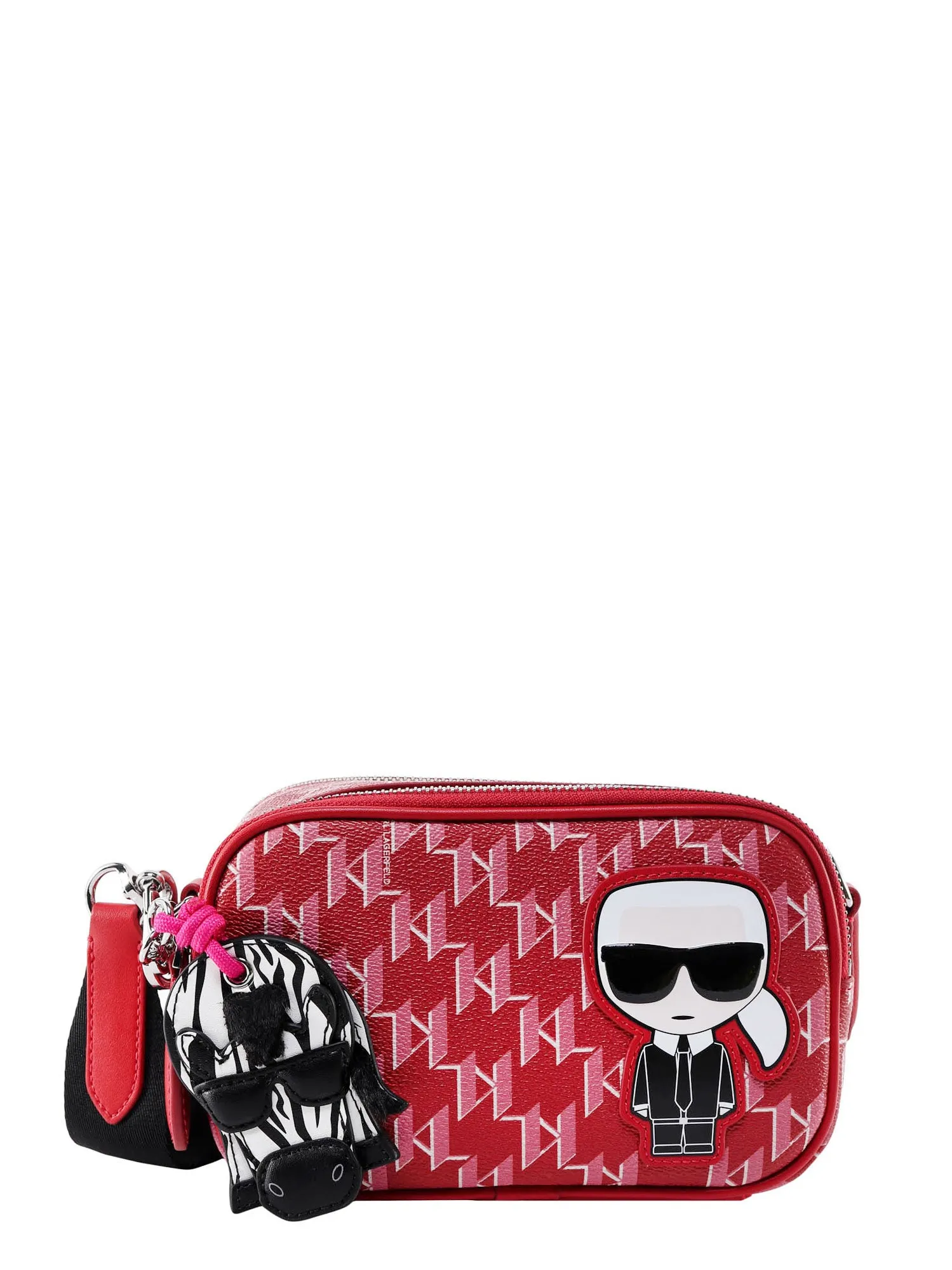 Karl Lagerfeld K/Ikonik Monogram Camera Bag