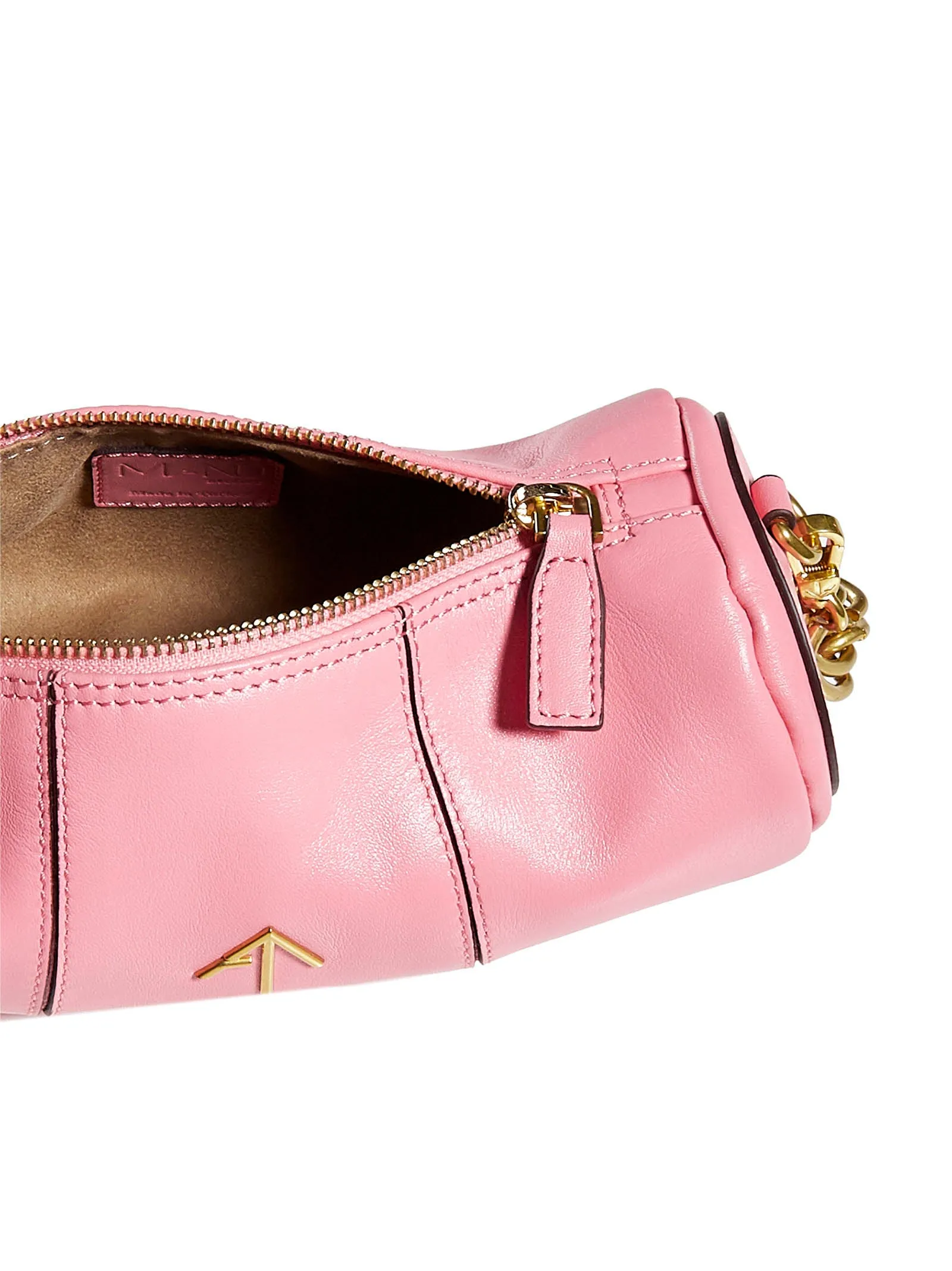 Manu Atelier Cylinder Zip-Up Shoulder Bag
