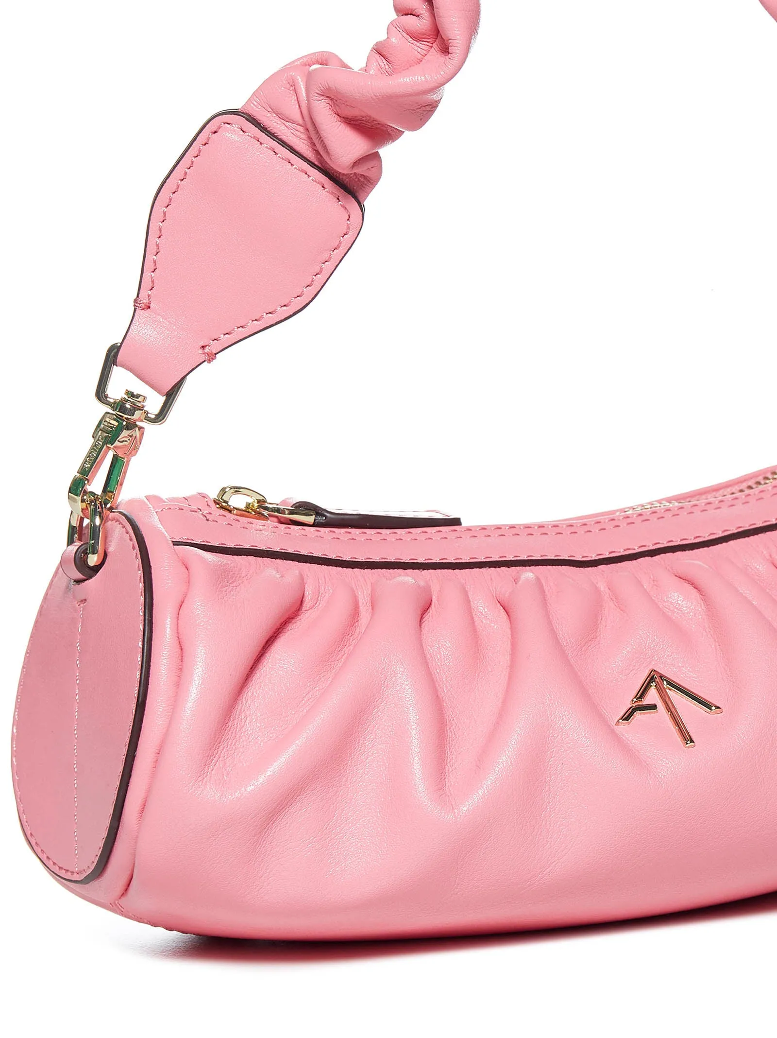 Manu Atelier Cylinder Zipped Mini Shoulder Bag