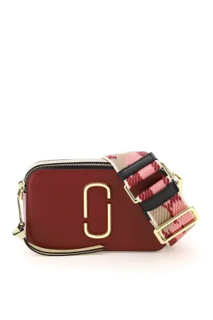 Marc Jacobs The Snapshot Logo Plaque Crossbody Bag