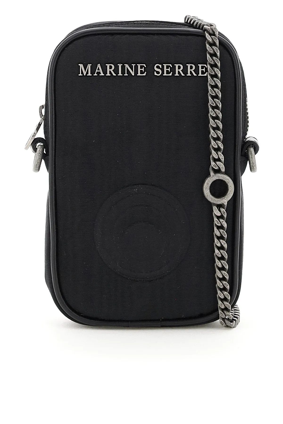 Marine Serre Logo Plaque Camera Crossbody Bag