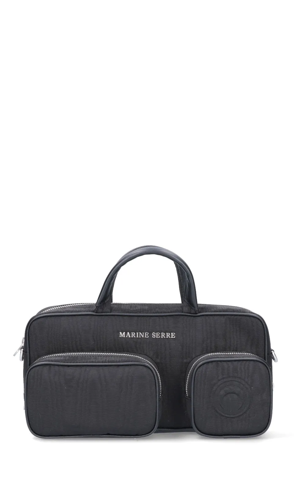Marine Serre Logo Print Tote Bag