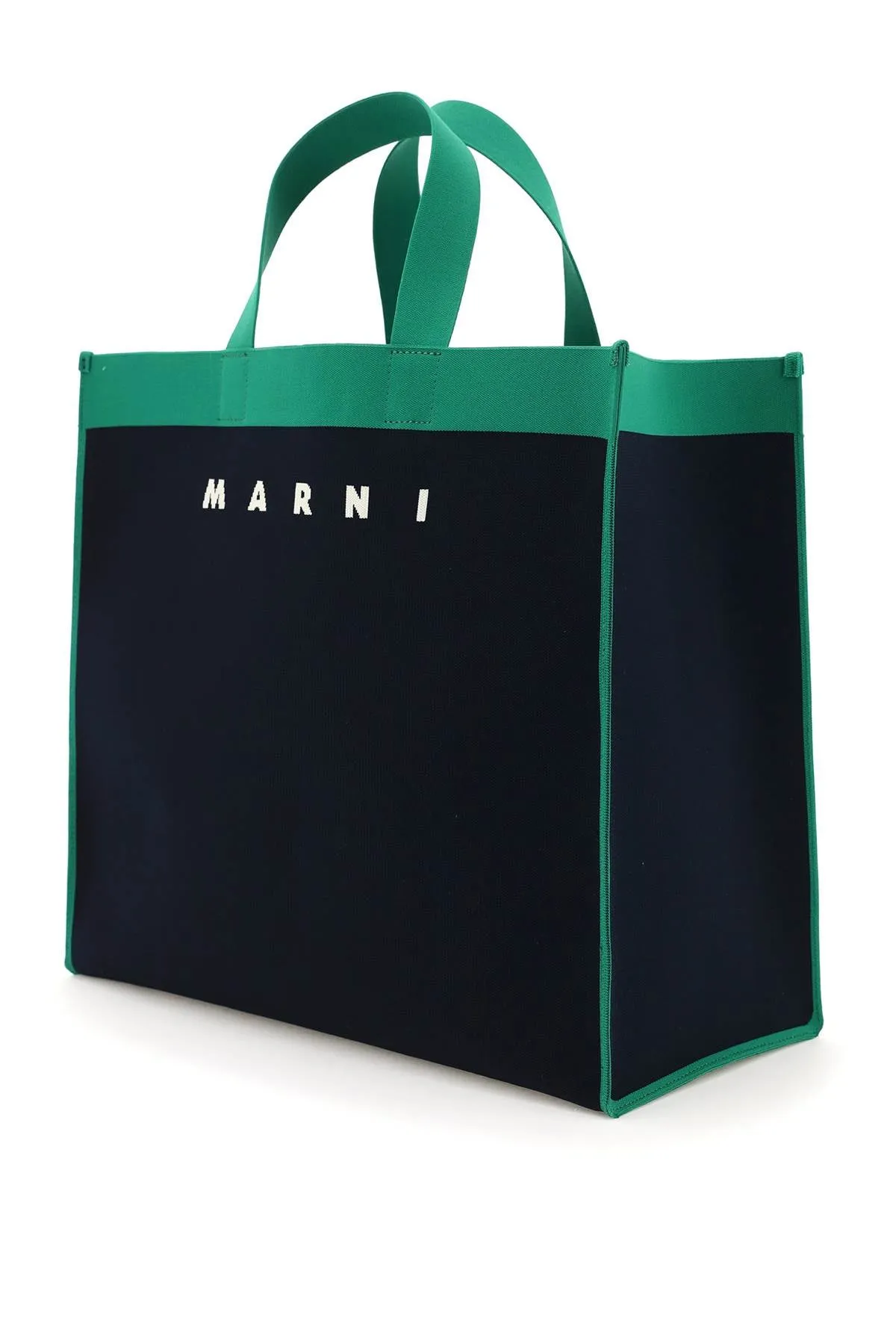 Marni Logo Jacquard Tote Bag