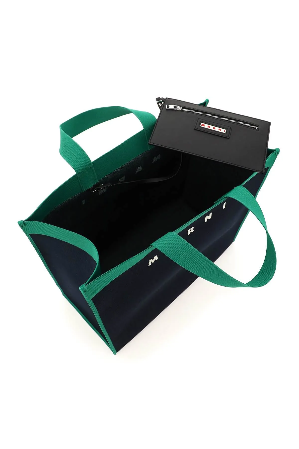 Marni Logo Jacquard Tote Bag