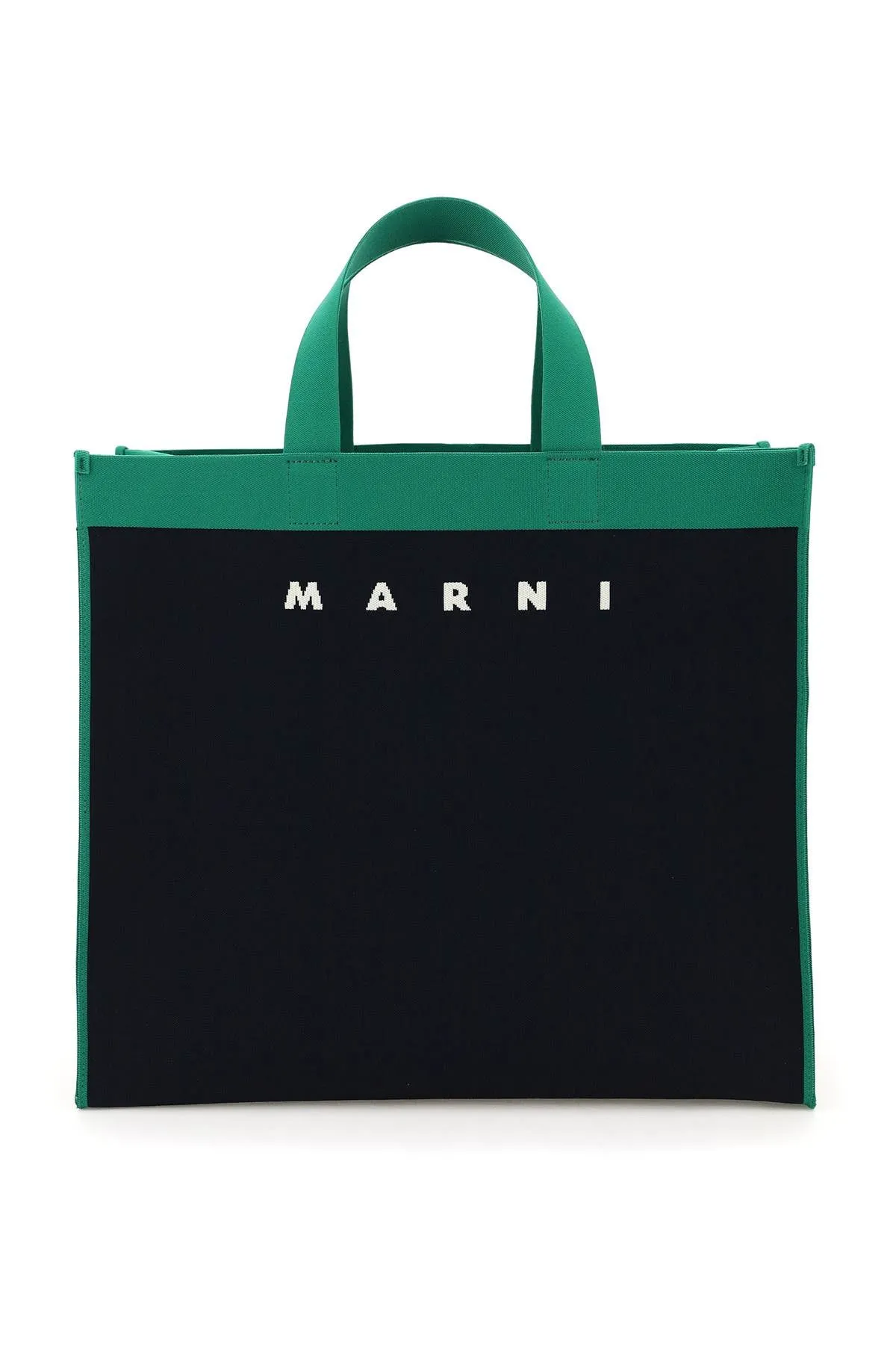 Marni Logo Jacquard Tote Bag