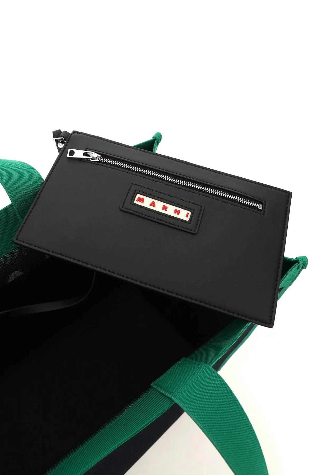 Marni Logo Jacquard Tote Bag