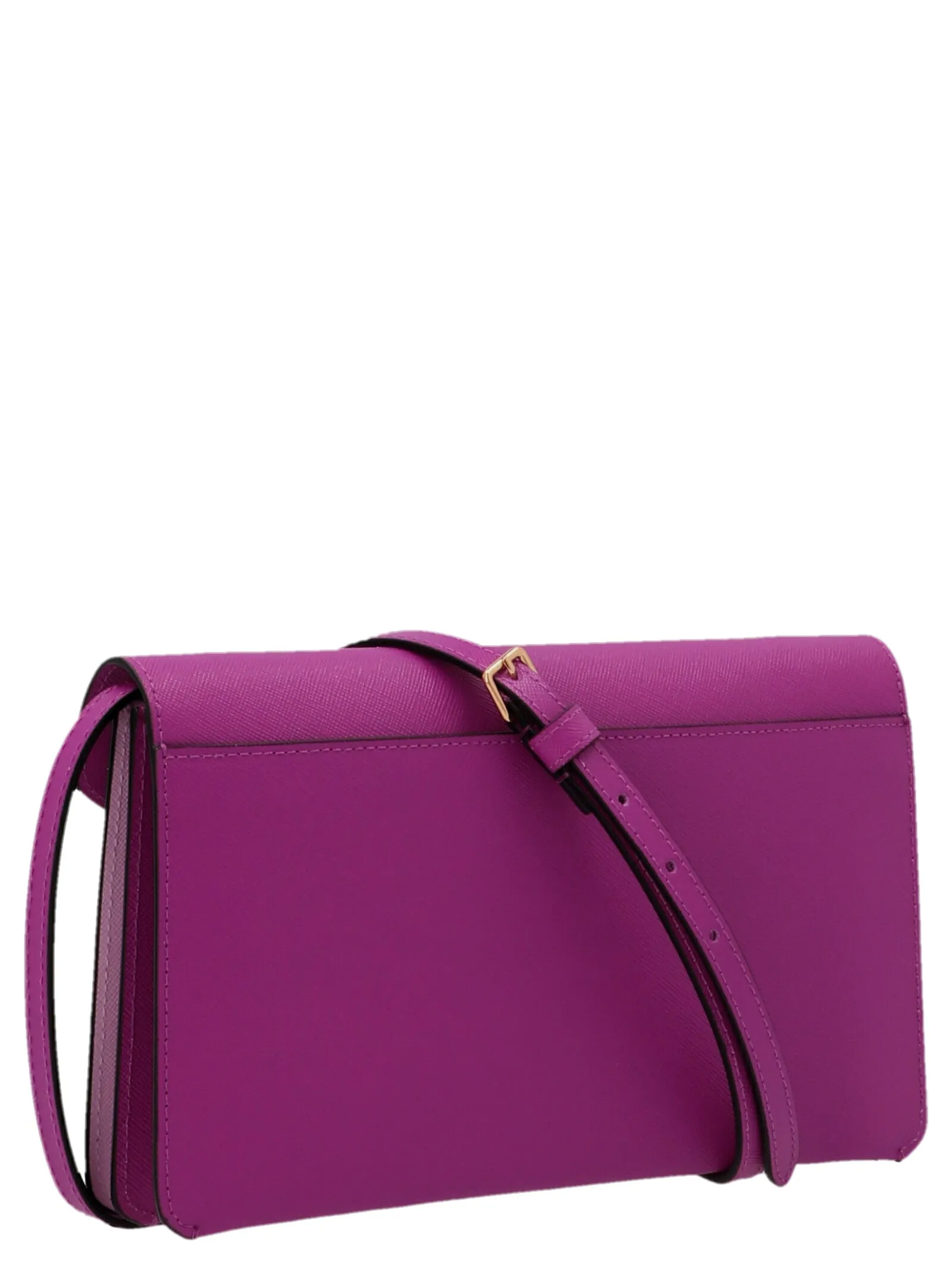 Marni Two-Tone Logo Print Crossbody Bag