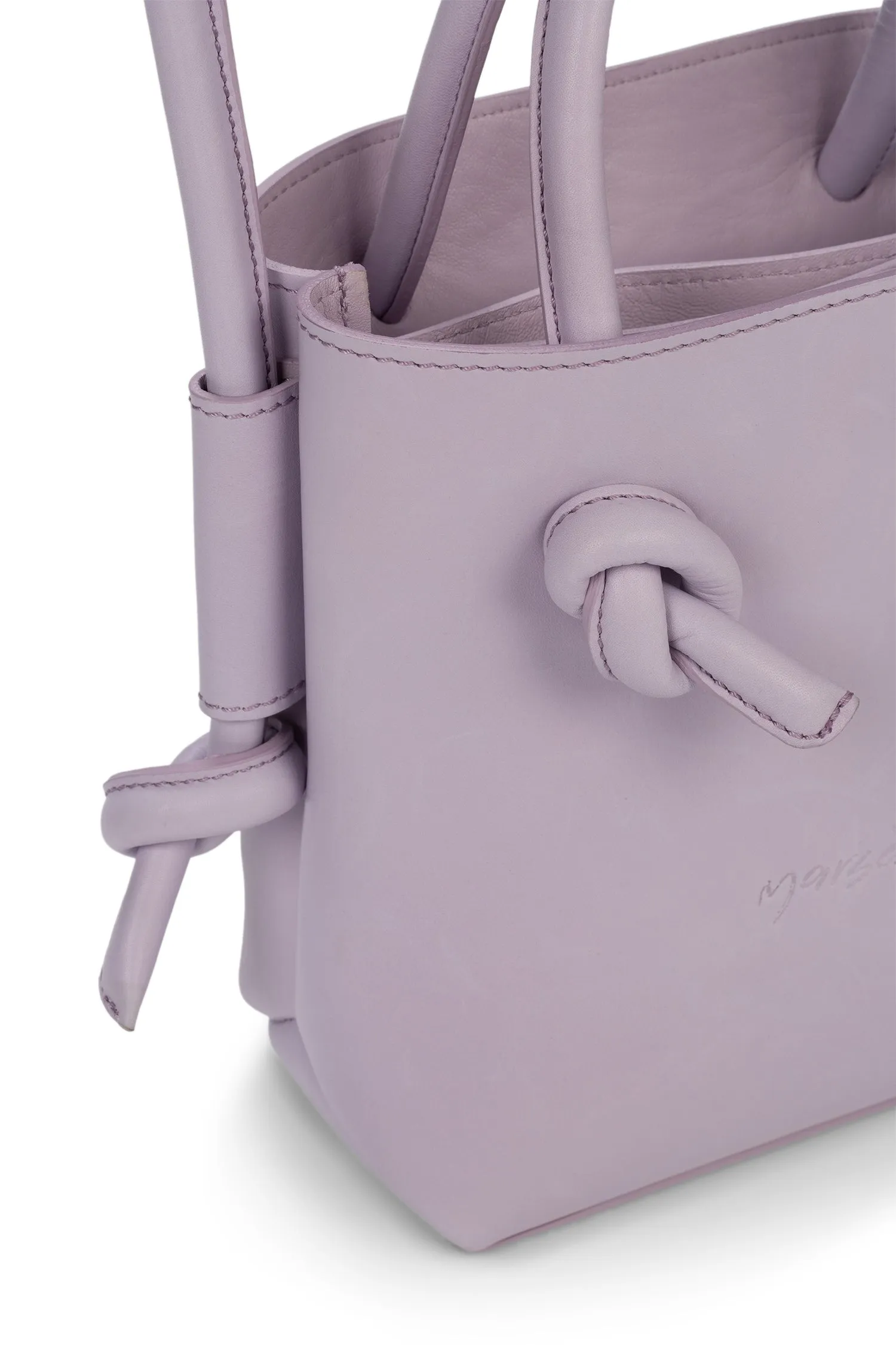 Marsll Nodino Logo Debossed Clutch Bag