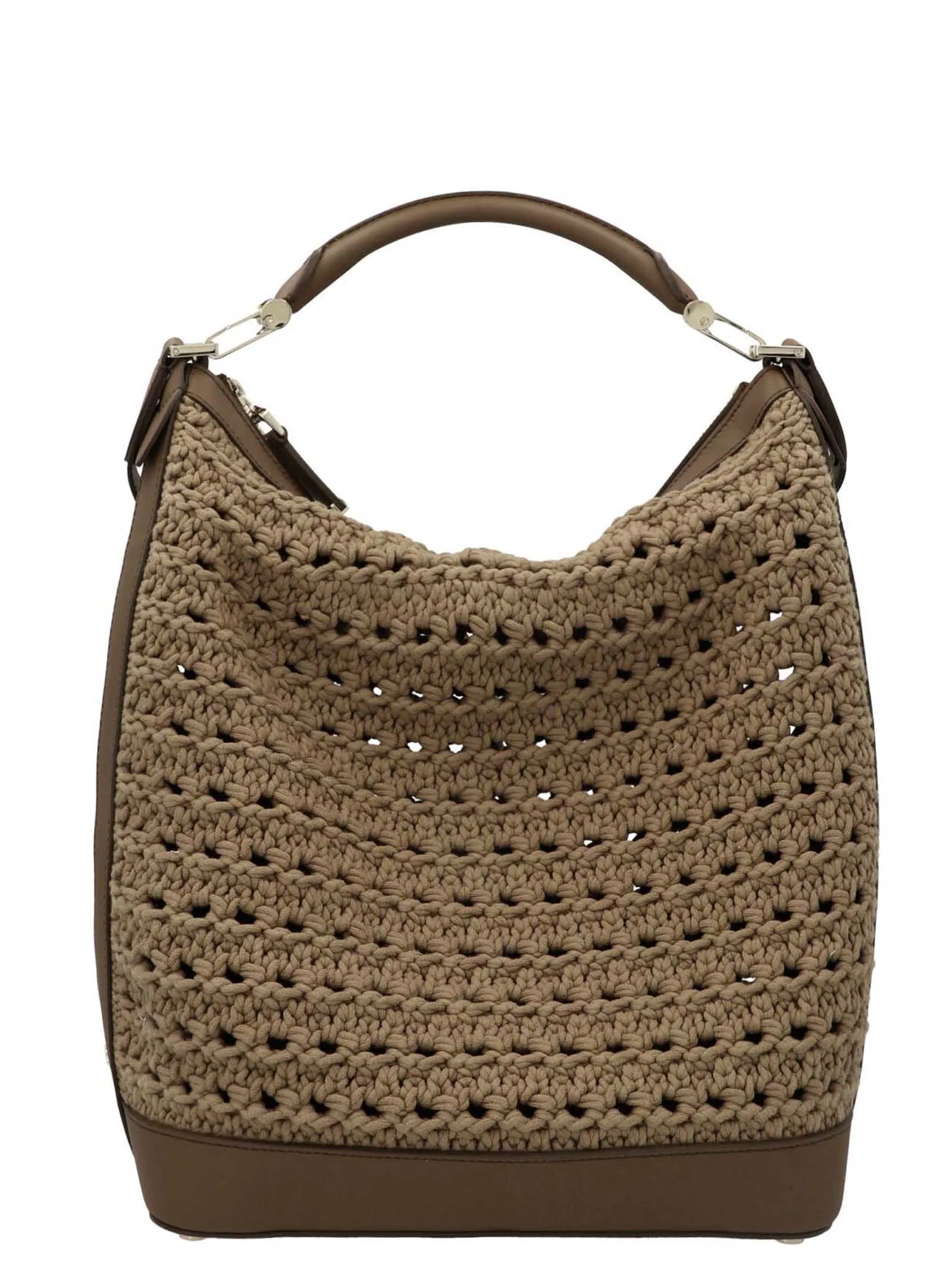 Max Mara Jean3 Crocheted Hobo Bag