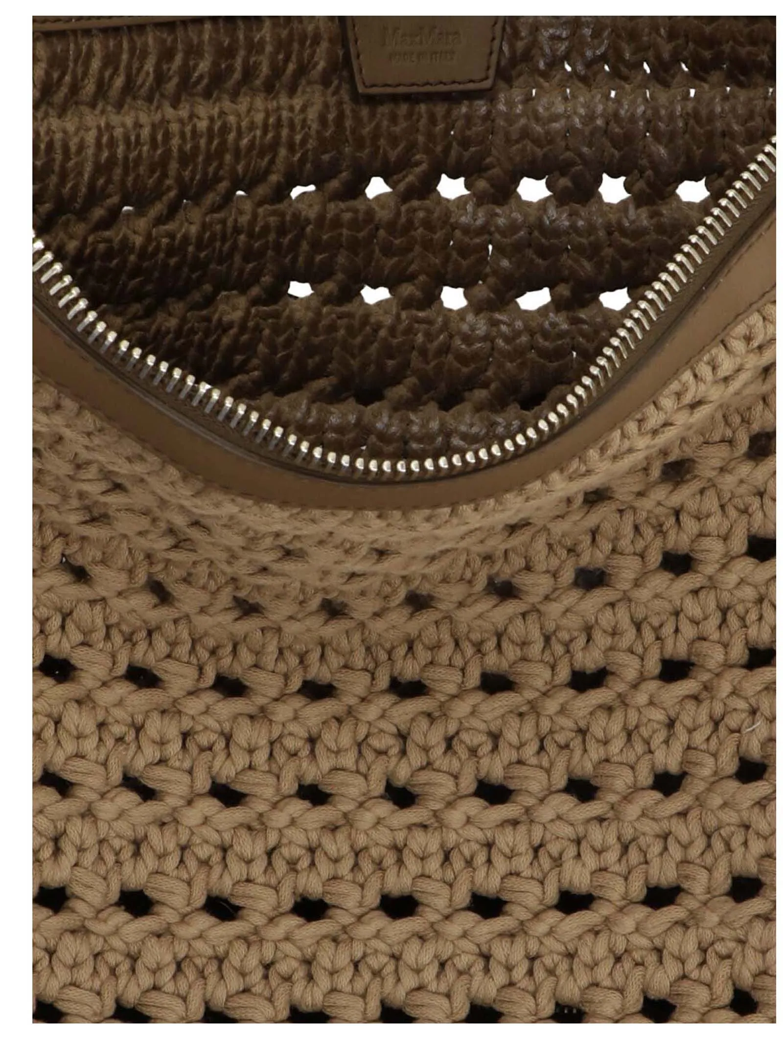 Max Mara Jean3 Crocheted Hobo Bag