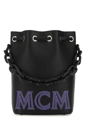 MCM Chain-Link Detailed Tote Bag