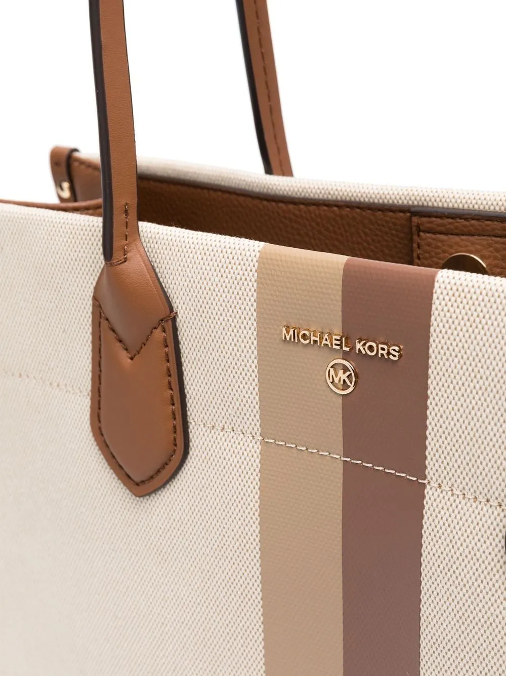 Michael Michael Kors Heide Stripe-Detailed Tote Bag