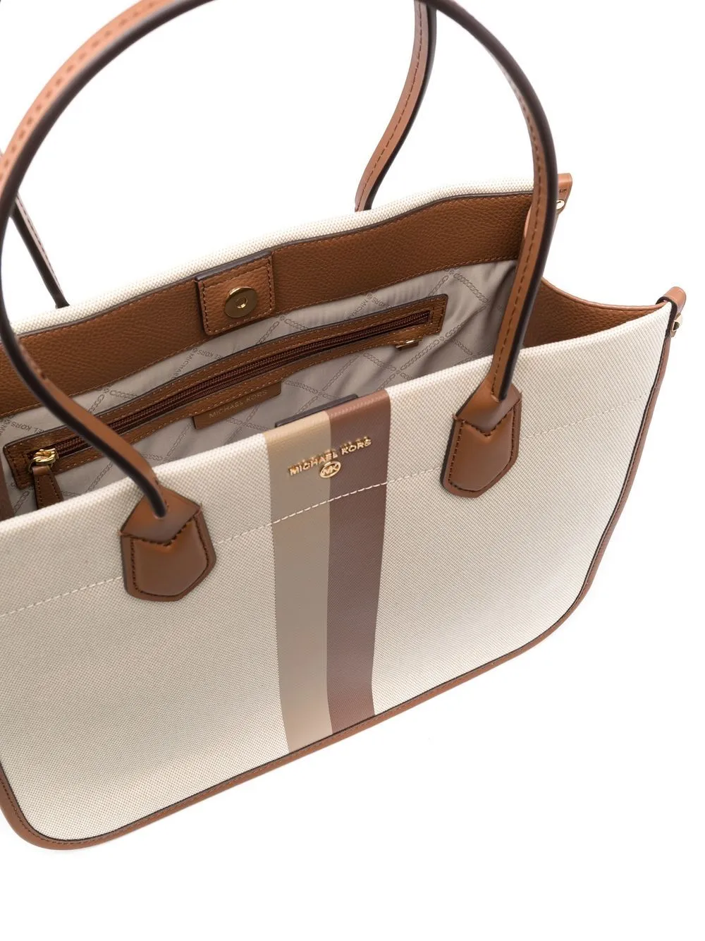 Michael Michael Kors Heide Stripe-Detailed Tote Bag
