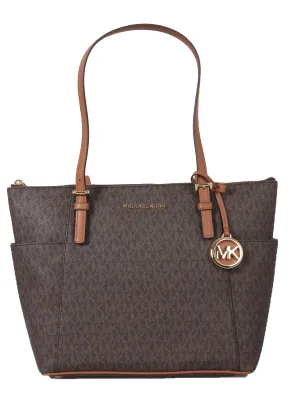 Michael Michael Kors Jet Set Zipped Tote Bag