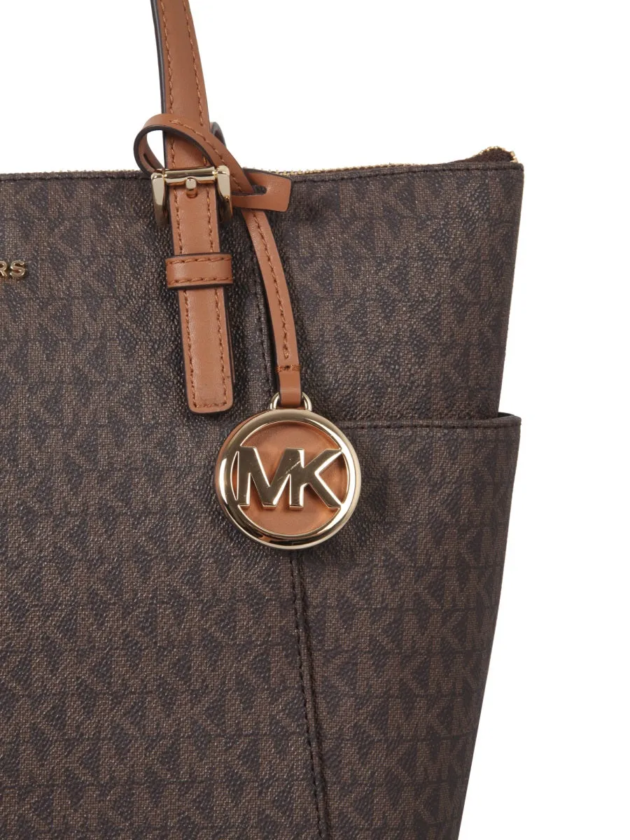 Michael Michael Kors Jet Set Zipped Tote Bag