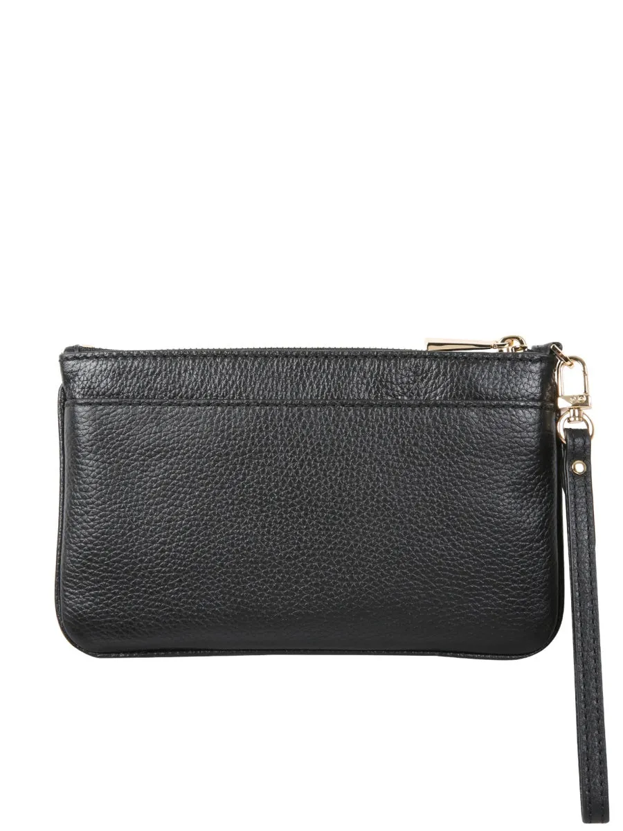 Michael Michael Kors Logo Medium Clutch Bag