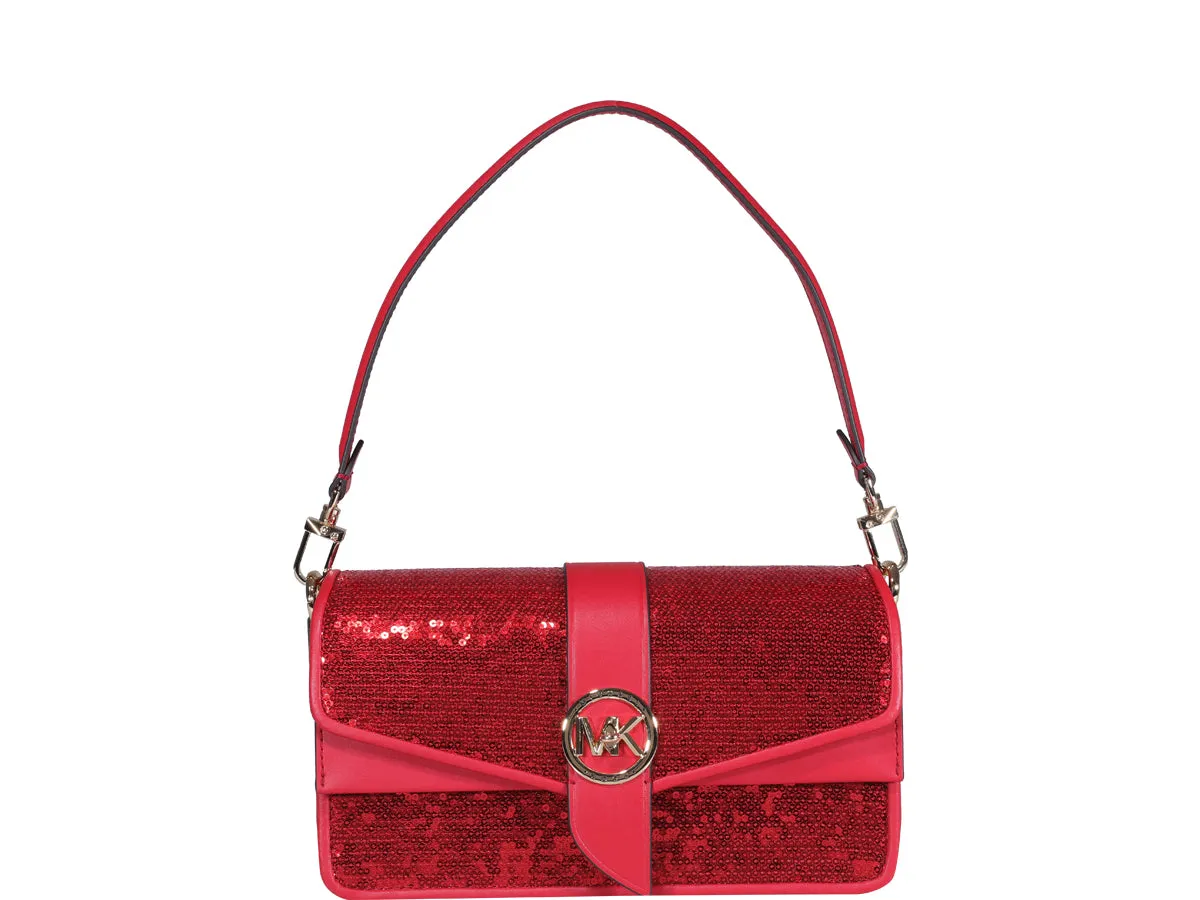 Michael Michael Kors Logo Plaque Shoulder Bag