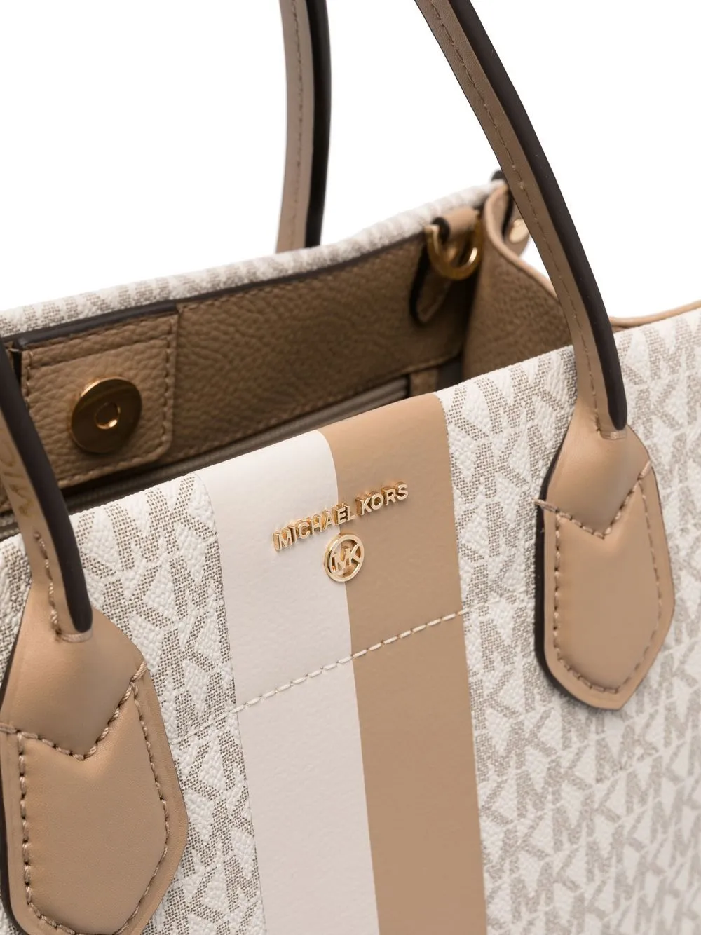 Michael Michael Kors Monogram Monogram Print Tote Bag