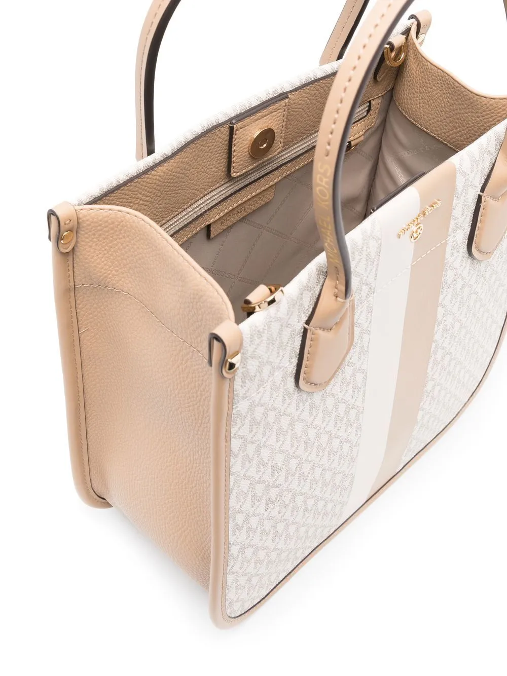 Michael Michael Kors Monogram Monogram Print Tote Bag