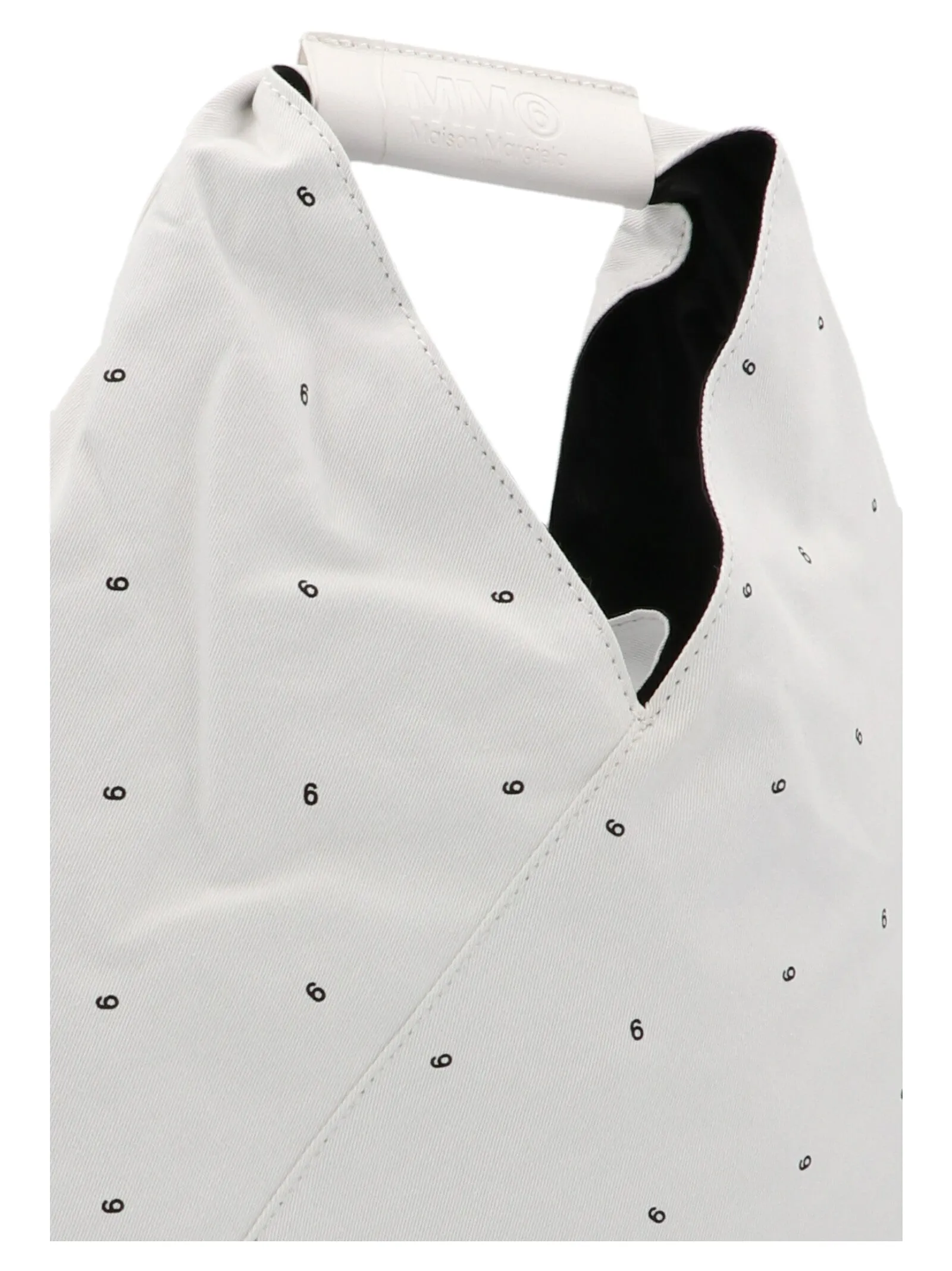 MM6 Maison Margiela Allover Number Printed Small Tote Bag