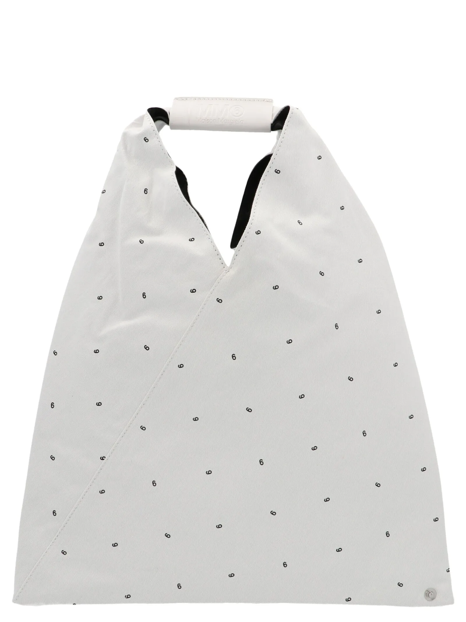 MM6 Maison Margiela Allover Number Printed Small Tote Bag