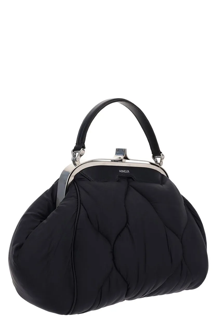Moncler 1952 Kiss-Lock Quilted Handbag