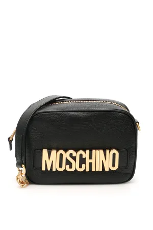 Moschino Logo Plaque Camera Bag
