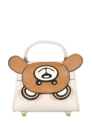 Moschino Logo-Print Mini Crossbody Bag