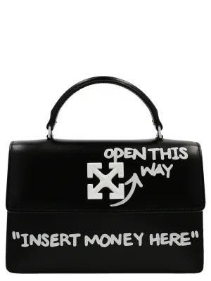 Off-White Jitney 1.4 Logo Plaque Crossbody Bag