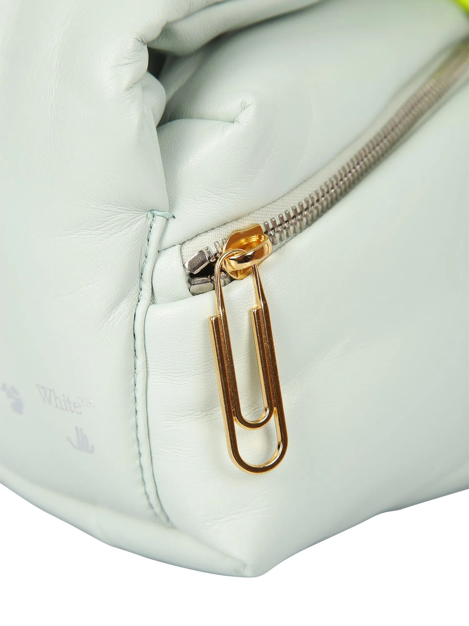 Off-White Pump Padded Clutch Pouch
