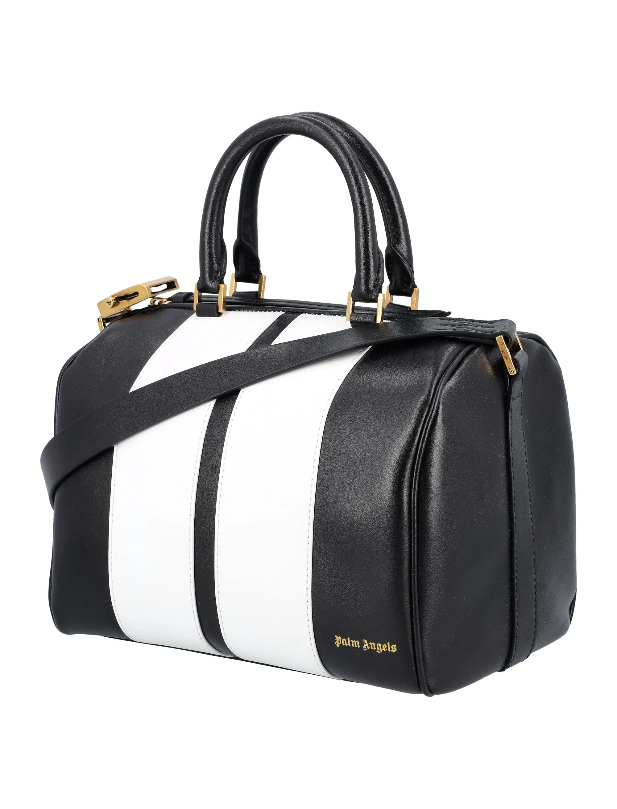 Palm Angels Track Trunk Stripe Printed Tote Bag