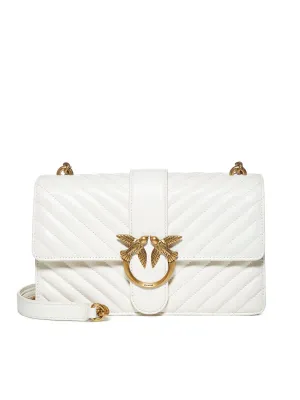 Pinko Classic Love Icon V Quilt Crossbody Bag