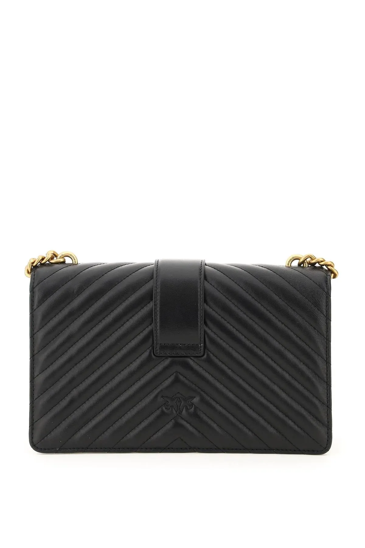 Pinko Classic Love Icon V Quilt Crossbody Bag
