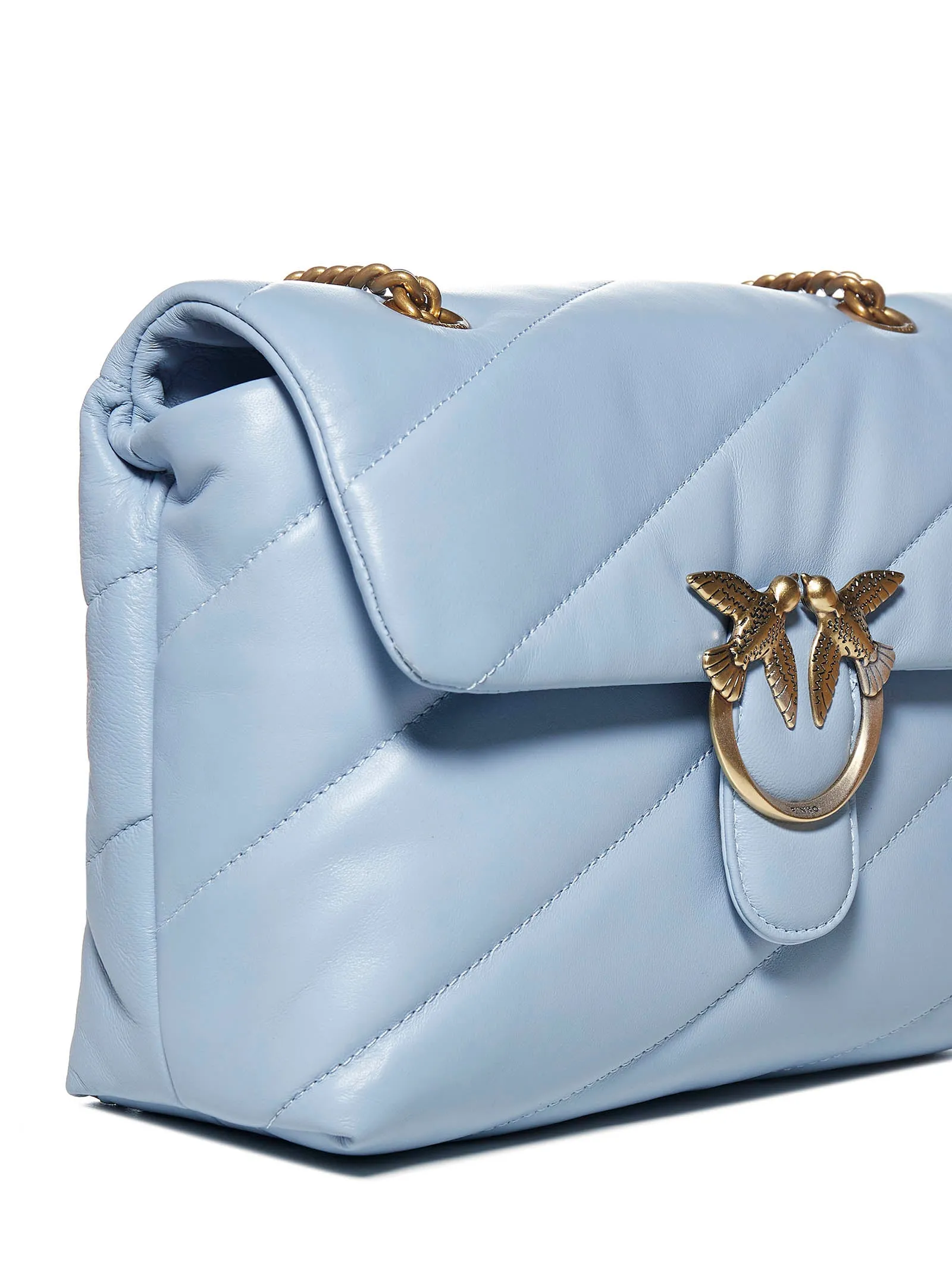 Pinko Love Classic Chained Crossbody Bag
