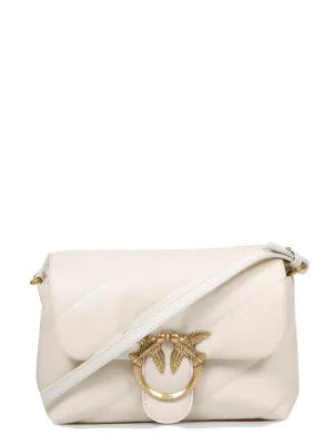 Pinko Love Logo Plaque Crossbody Bag
