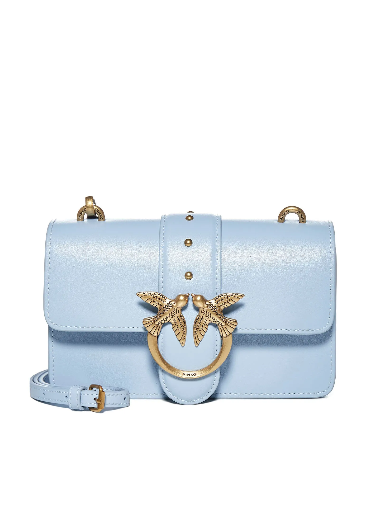 Pinko Love Mini Icon Simply Chained Crossbody Bag
