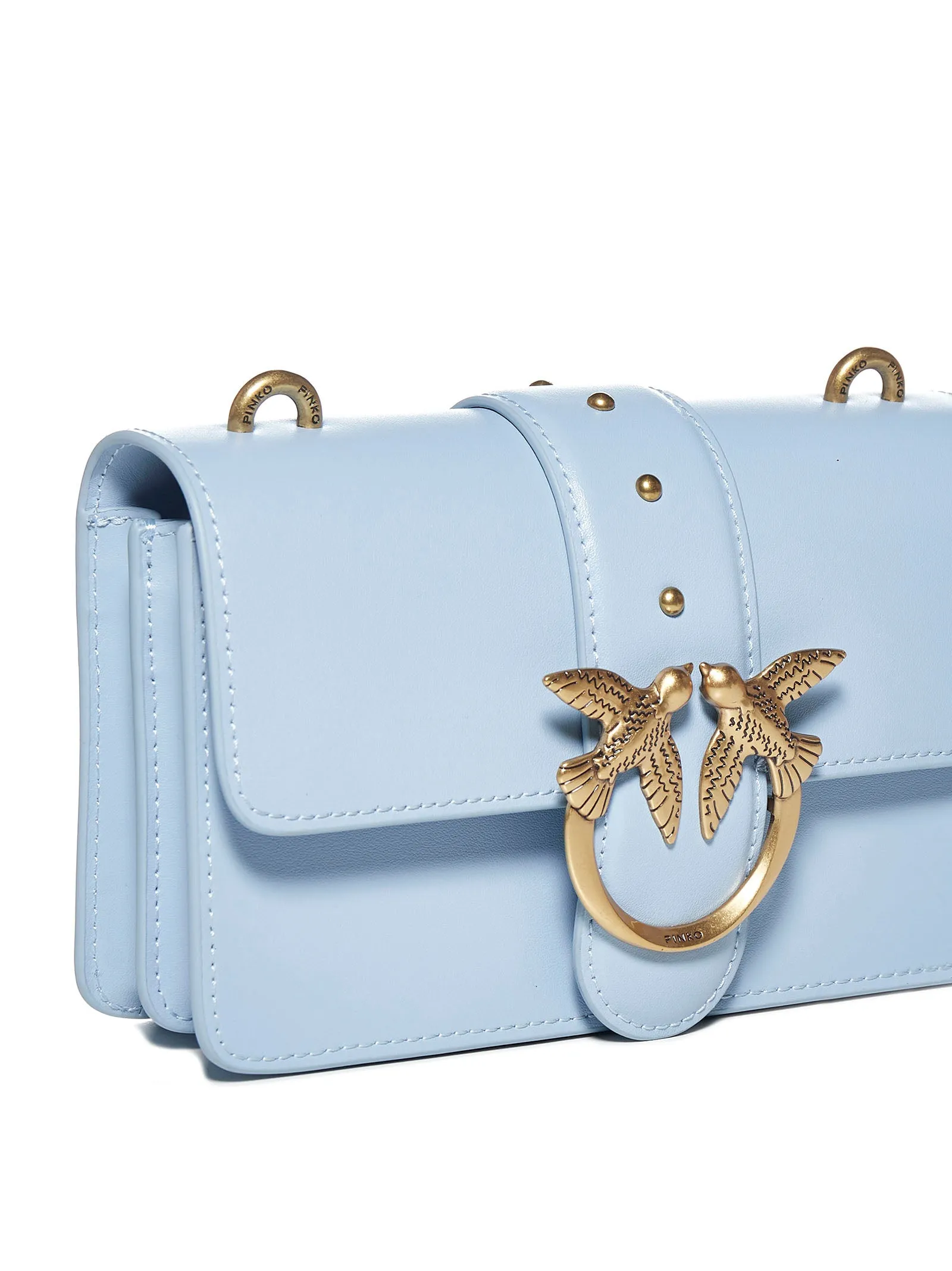 Pinko Love Mini Icon Simply Chained Crossbody Bag