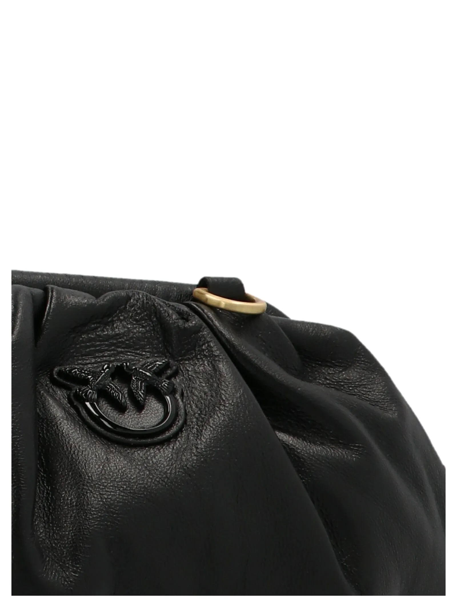 Pinko Pochette Chain Logo Plaque Mini Clutch Bag